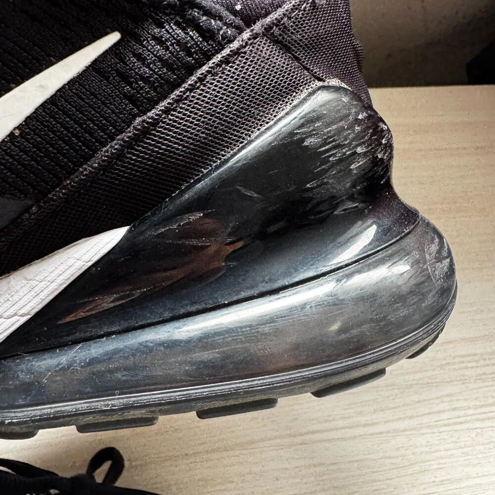 Nike Black and White Athletic Shoes - Picture 7 of 11